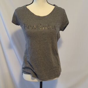 Diana Kane Grey Feminist T-Shirt - M